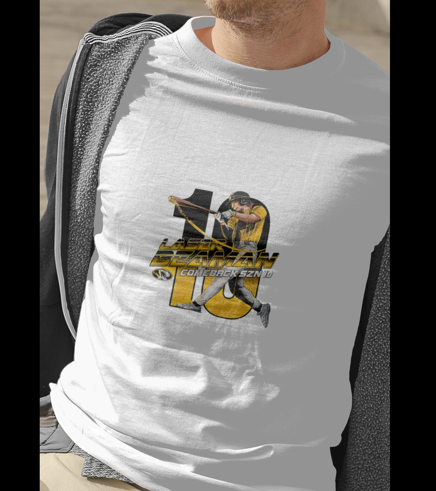 Laser Beaman Comeback SZN Missouri Baseball T-Shirt