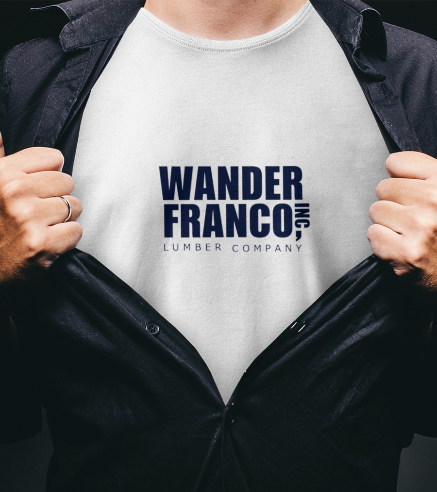 Wander Franco Inc Lumber Company Tampa Bay Rays T-Shirt