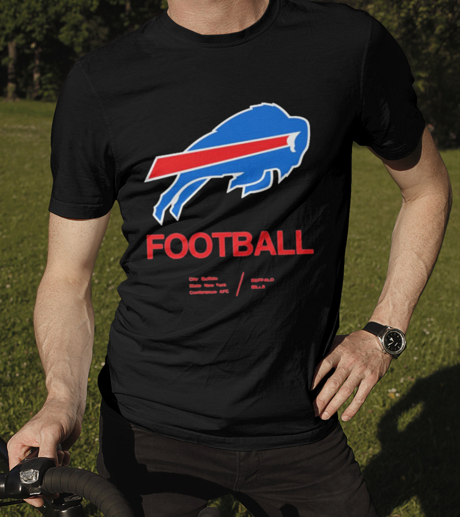 Buffalo Bills Football Marissa Figueroa Wears T-Shirt