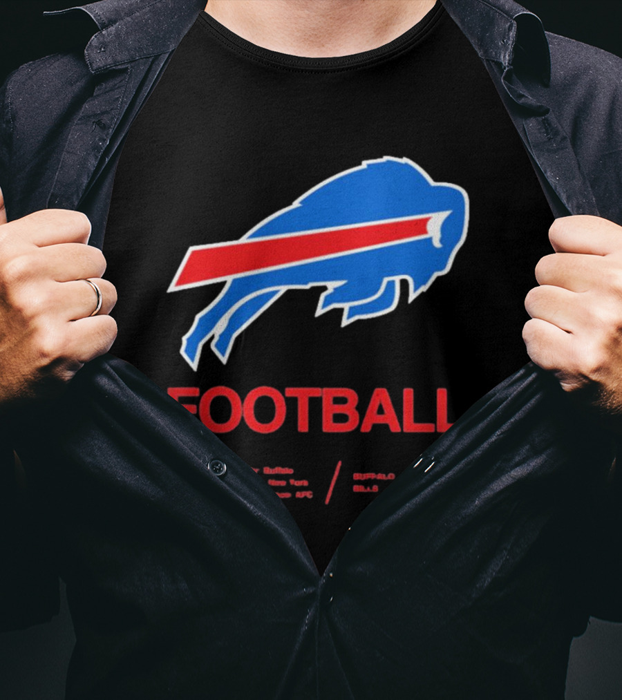 Buffalo Bills Football Marissa Figueroa Wears T-Shirt