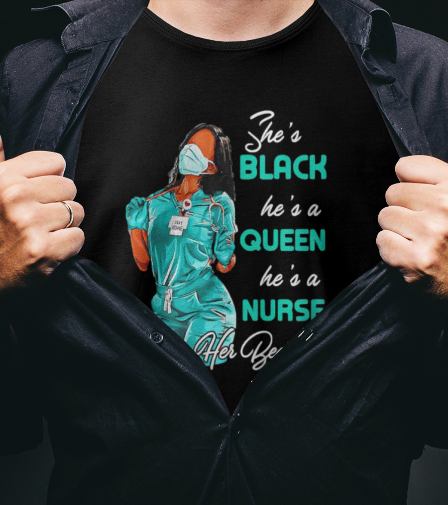 BLACK QUEEN NURSE Doing Her Thing T-Shirt