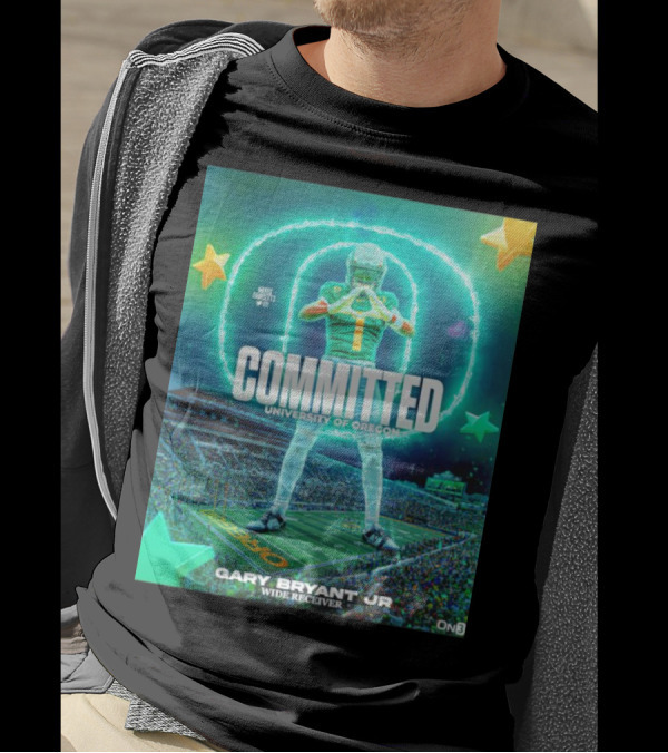 COMMITTED Gary Bryant Jr University Of Oregon Wide Receiver T-Shirt