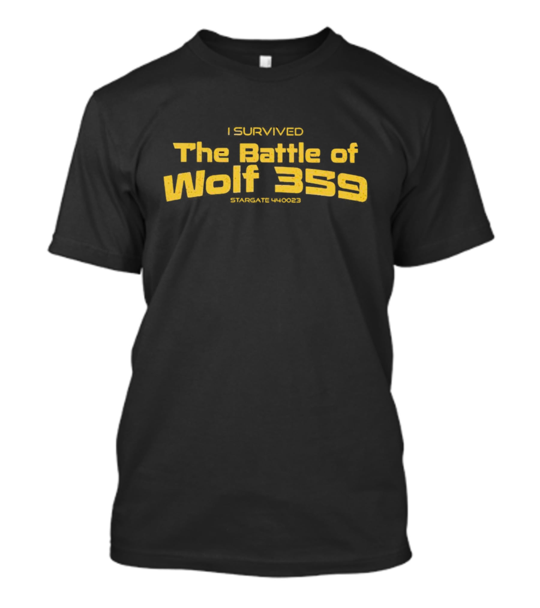 I Survived The Battle Of Wolf 359 Stargate 440023 T-Shirt