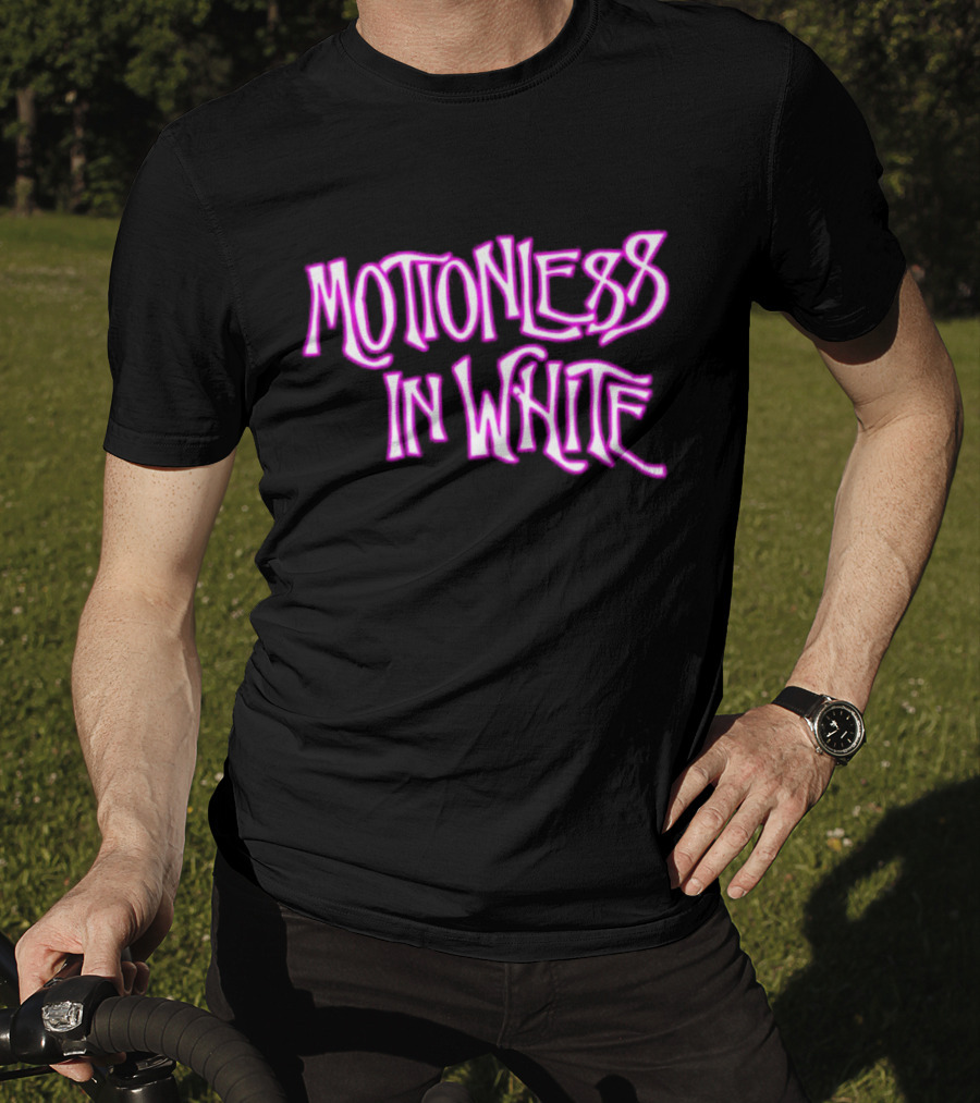Motionless In White Halloween Shirt Vintage Retro Spooky Band T-Shirt