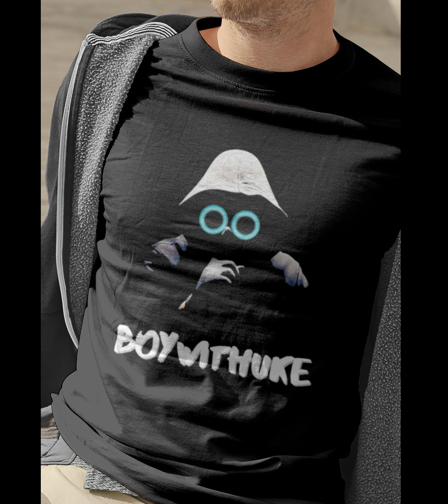 BOYWITHUKE Hoodie And Mask T-Shirt