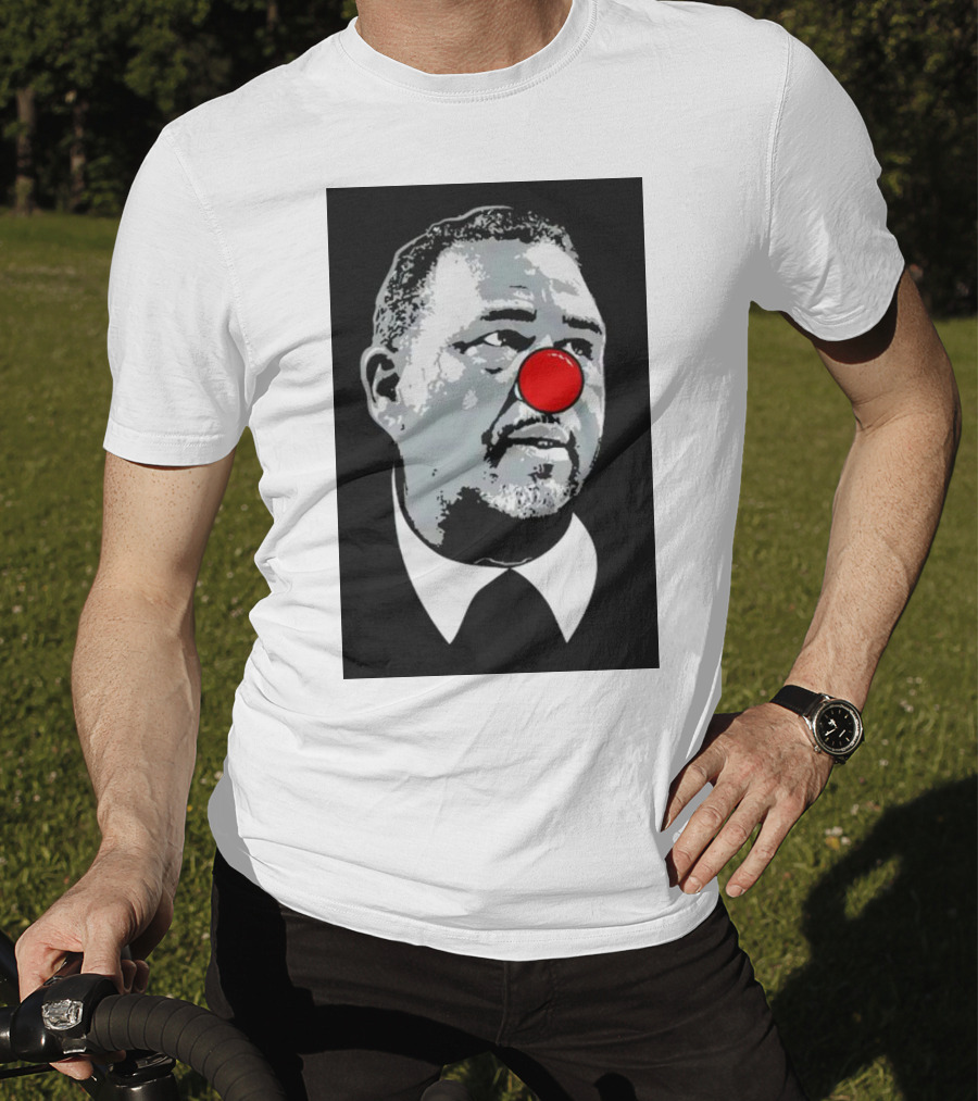 Ed Cooley Clown Red Nose Caricature T-Shirt