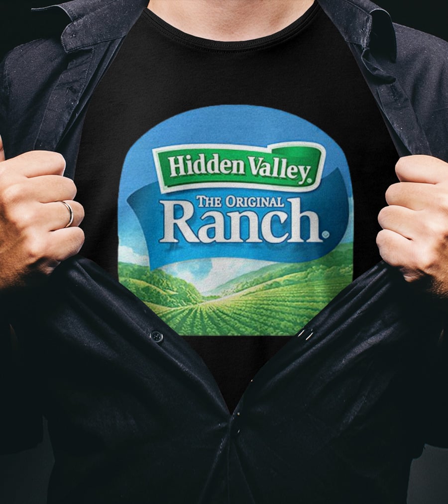 Hidden Valley The Original Ranch Scenic Label T-Shirt
