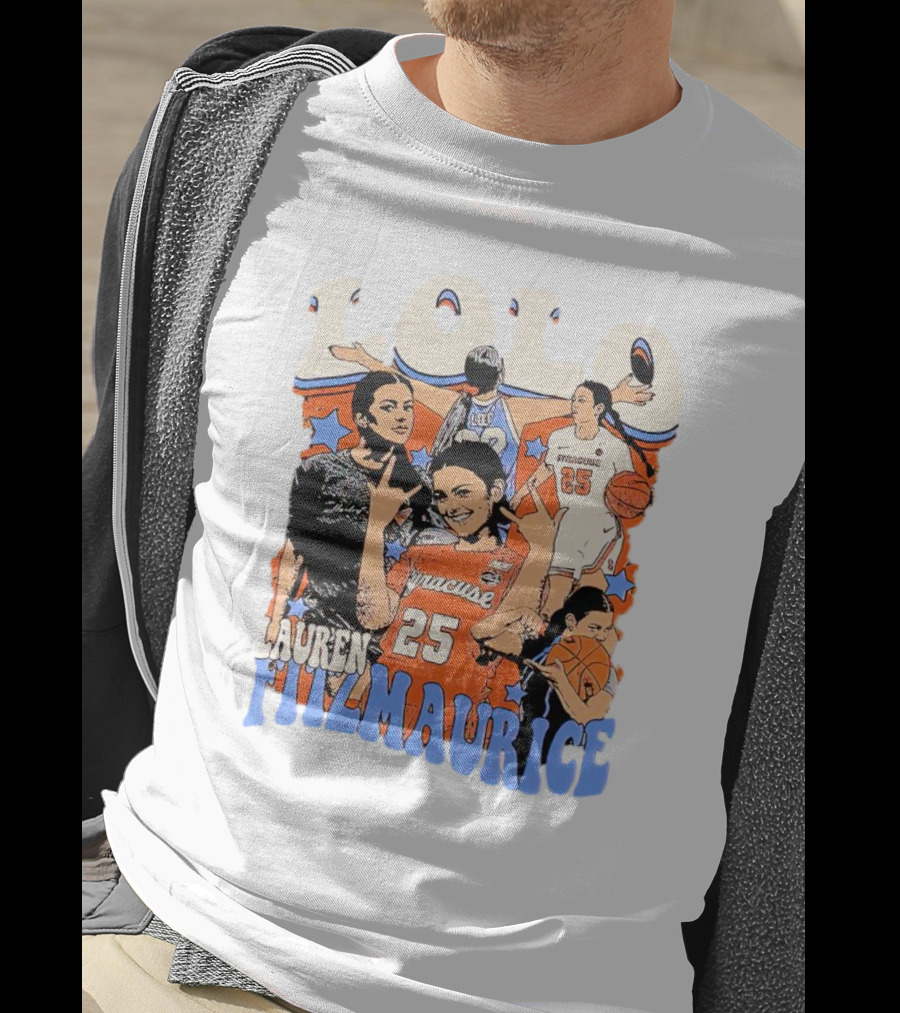 LOLO Lauren Fitzmaurice Syracuse 25 Basketball Vintage T-Shirt