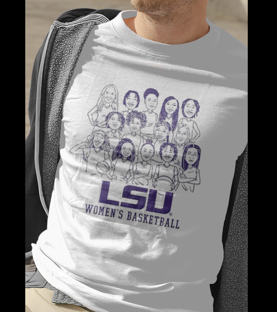 LSU Women's Basketball Team NIL T-Shirt