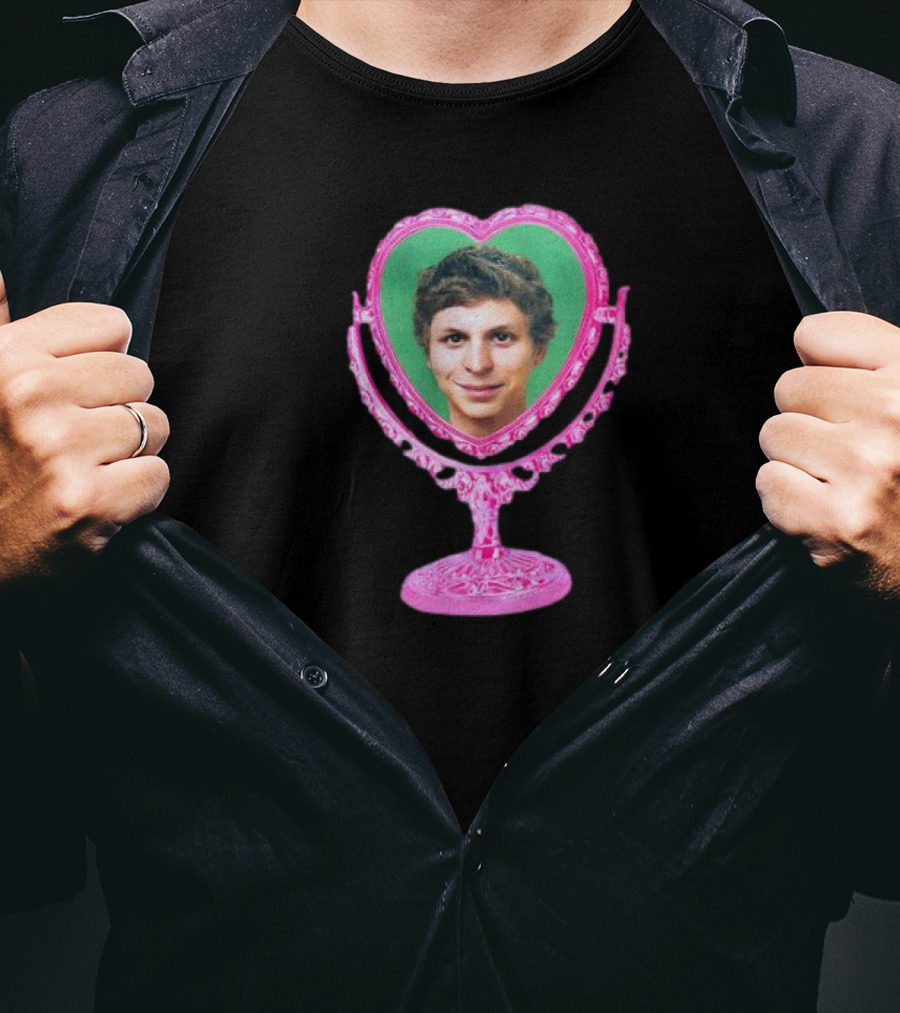 Michael Cera Heart Frame T-Shirt