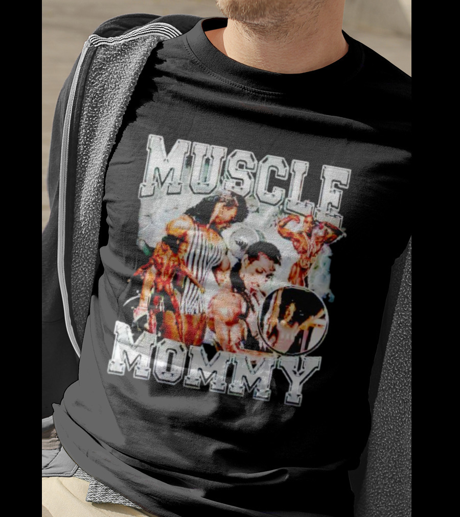 Muscle Mommy Bodybuilding Strong Female Athlete T-Shirt