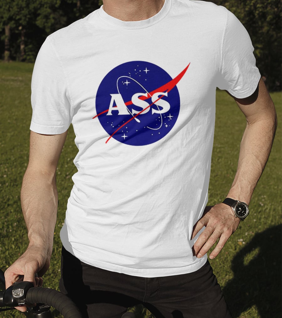 Nasa Ass Logo Space T-Shirt