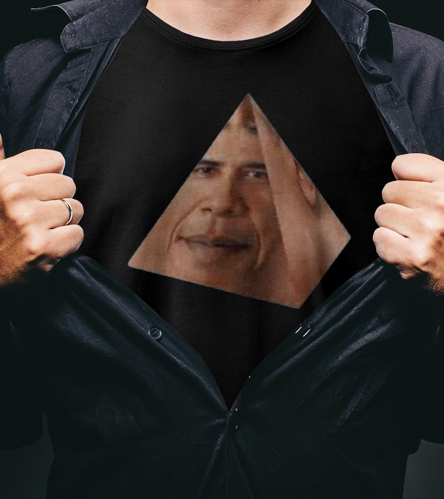 Obama Obamium Pyramid Face T-Shirt