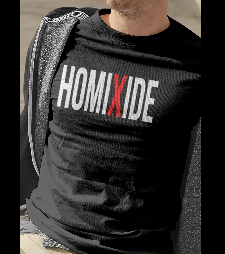 Homixide Gang Bold White T-Shirt