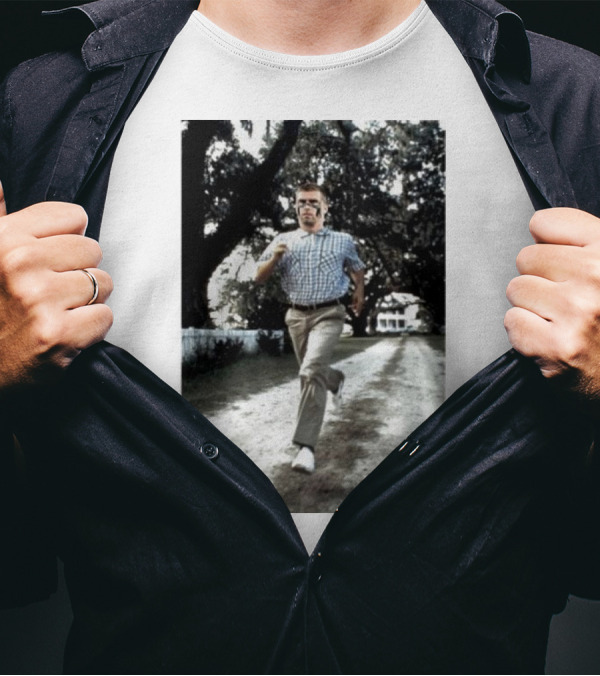 Run Hubbard Run Forrest Gump T-Shirt