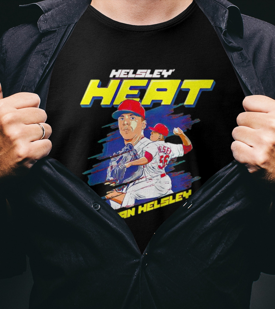 Helsley Heat Ryan Helsley Baseball Pitcher T-Shirt