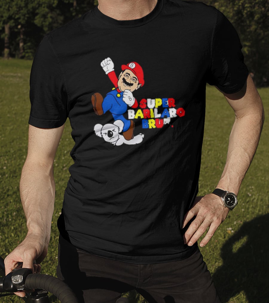 Super Barilaro Bruz Mario Parody Koala T-Shirt