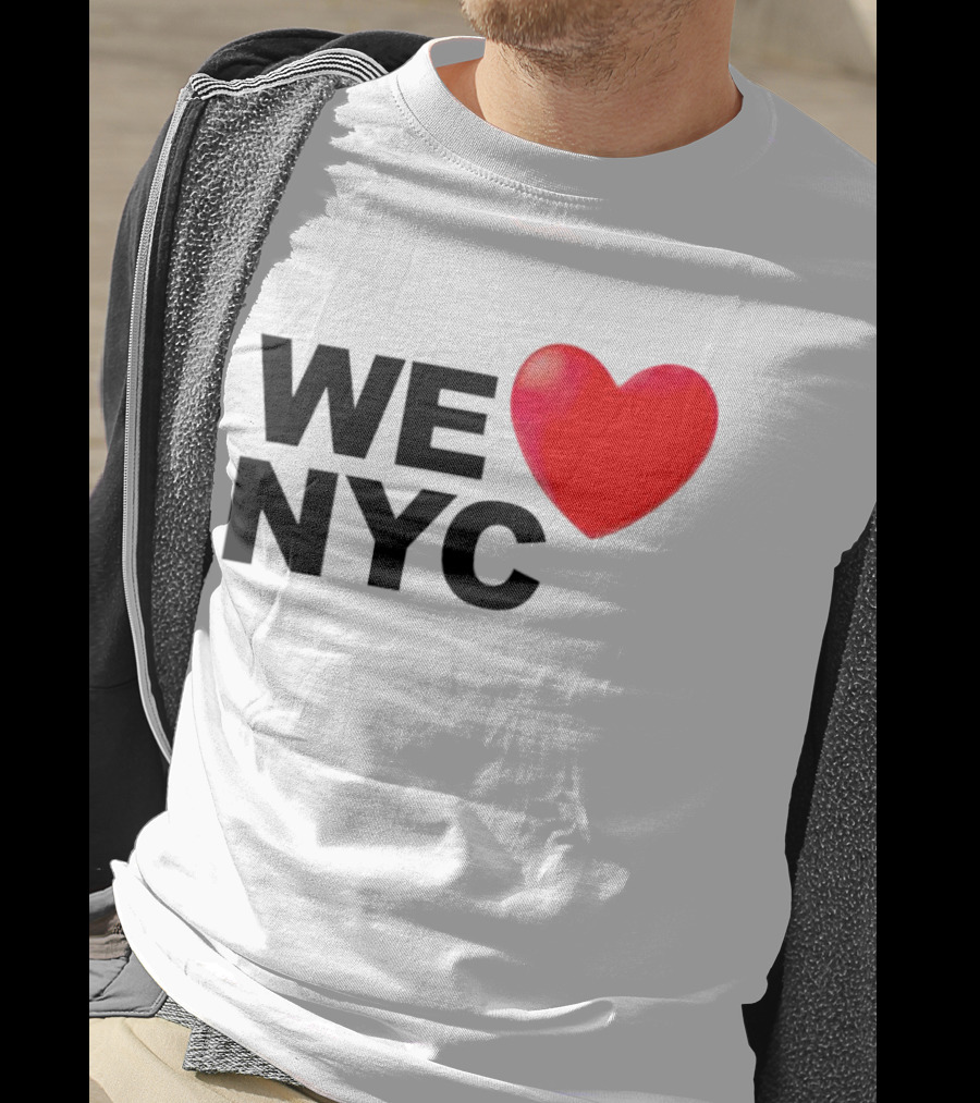WE Heart NYC Red Love T-Shirt