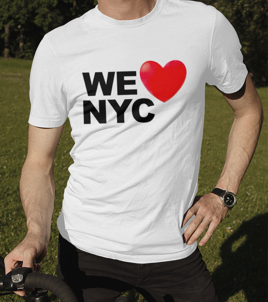 WE Heart NYC Red Love T-Shirt