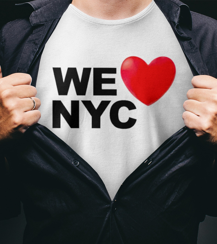 WE Heart NYC Red Love T-Shirt