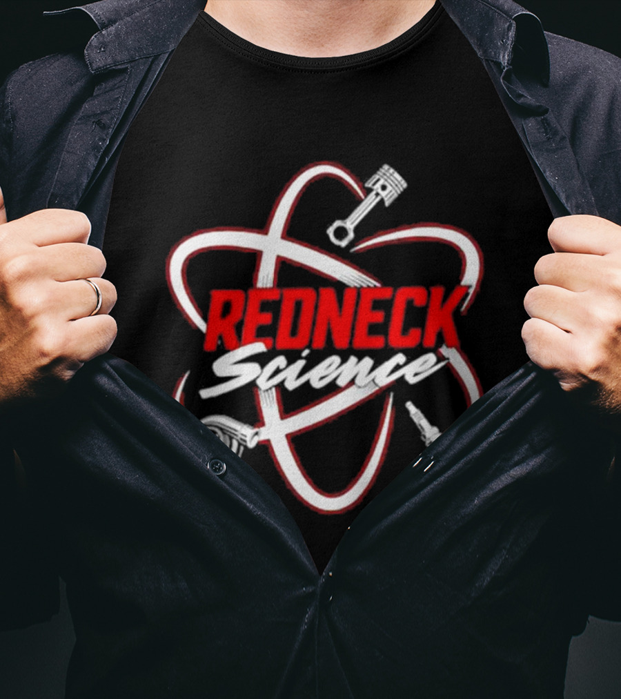 Westen Champlin Redneck Science Iconic Car Parts T-Shirt