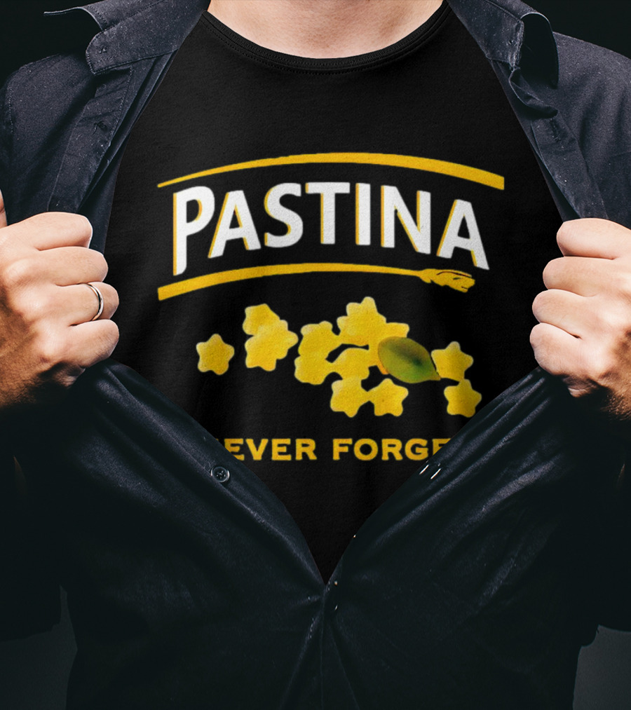 Pastina Never Forget Star Shaped Pasta Leaves T-Shirt