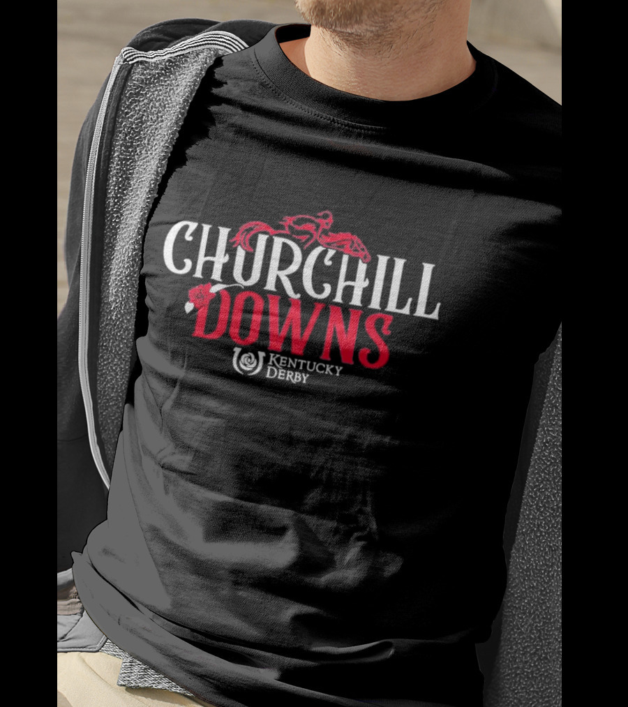 Churchill Downs Horse Racing Kentucky Derby T-Shirt
