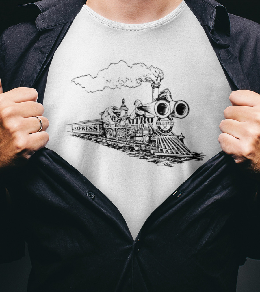Kentucky Ballistics Nitro Express Train Engine T-Shirt