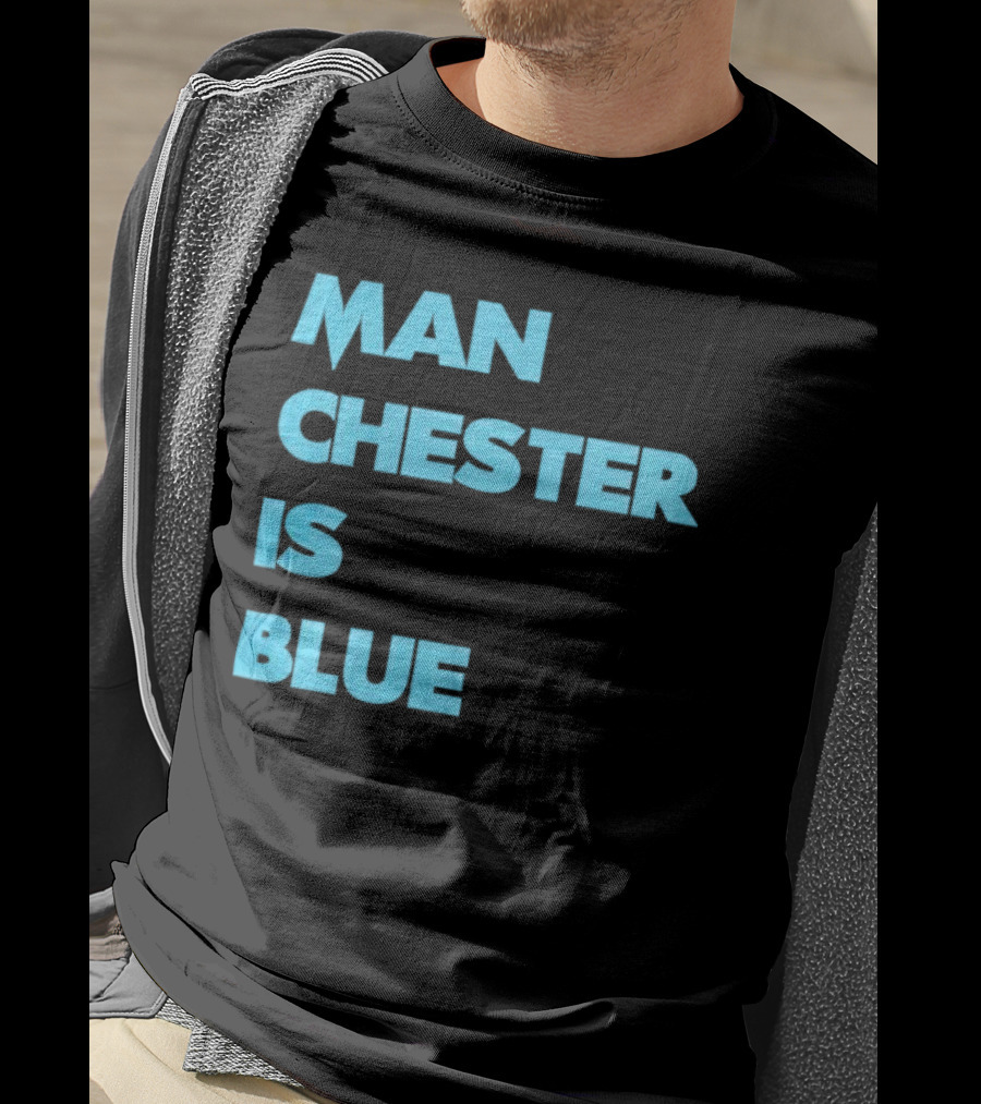 Manchester Is Blue T-Shirt