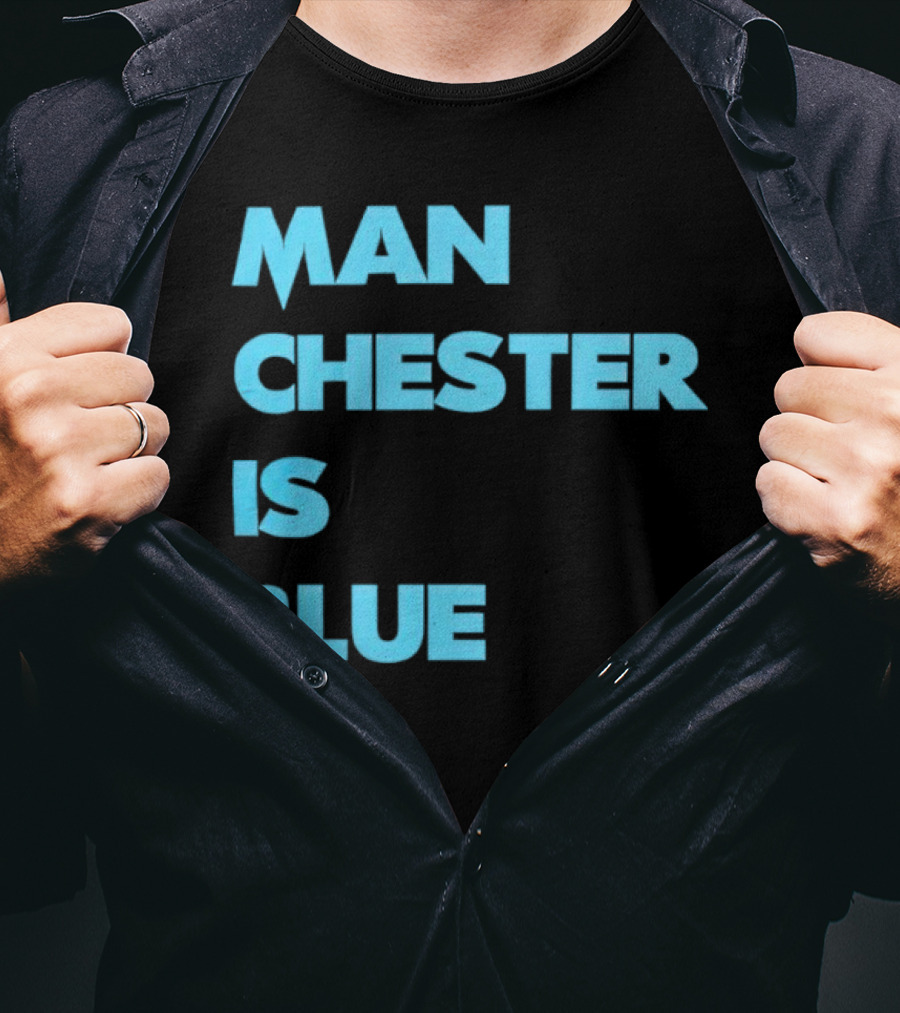 Manchester Is Blue T-Shirt