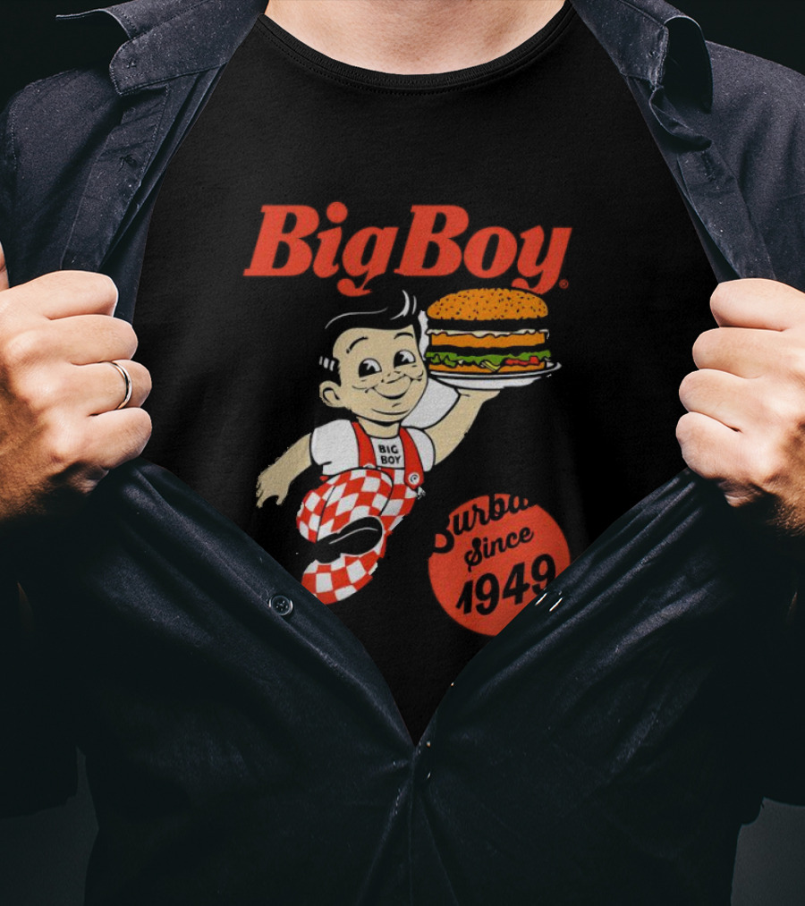 Big Boy Burbank Since 1949 Burger T-Shirt