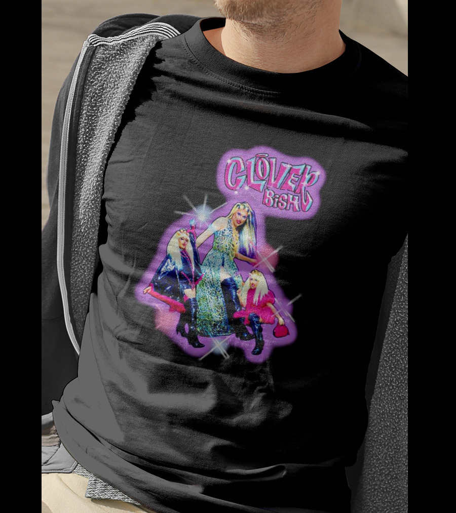 Clover Bish Clover Dollz Shine Glam Trio T-Shirt