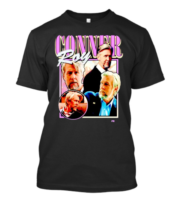 Connor Roy Retro Style Portrait Compilation T-Shirt
