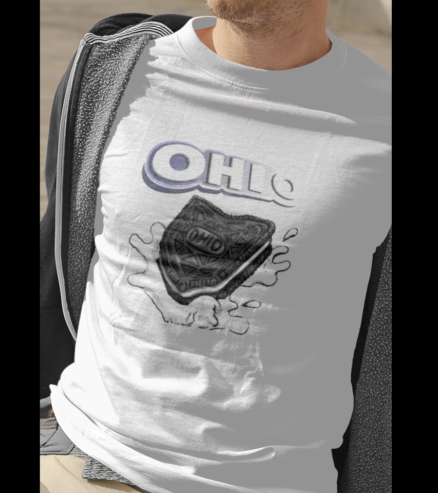 OHIO Cookie Milk Splash T-Shirt
