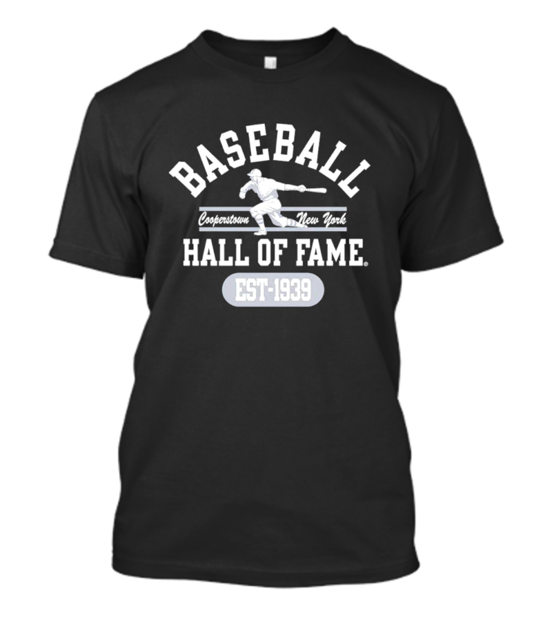 Baseball Hall Of Fame Cooperstown New York EST 1939 T-Shirt