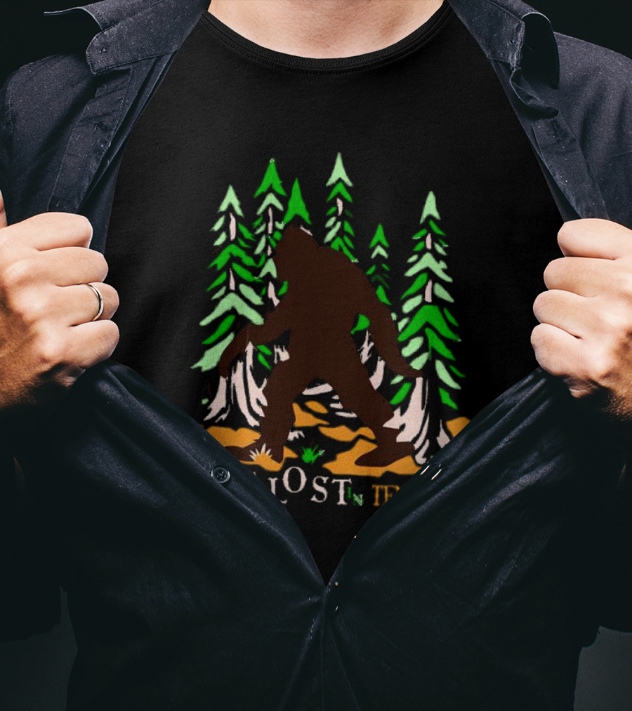 Get Lost In Tennessee Bigfoot Forest Adventure T-Shirt