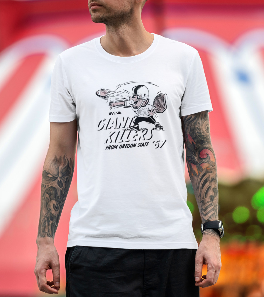 OSU Football 1967 The Giant Killers from Oregon State T-Shirt