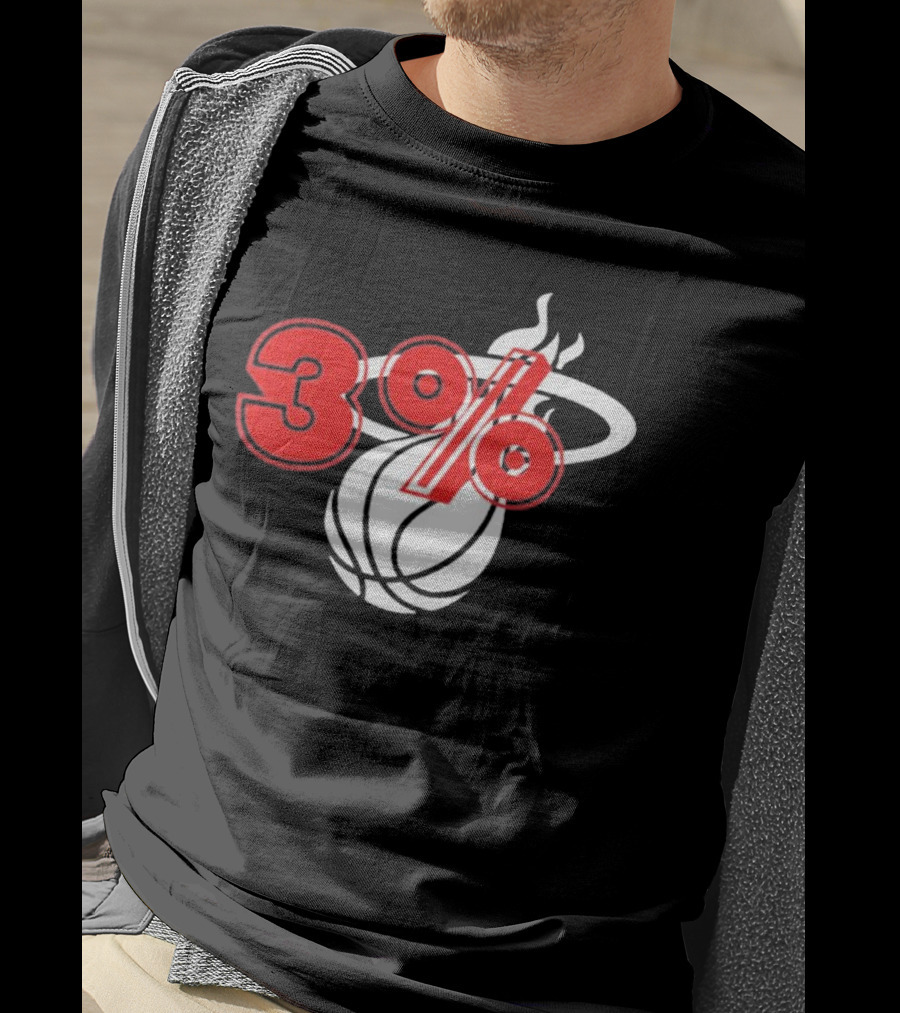 3% Heat Culture Miami Basketball T-Shirt