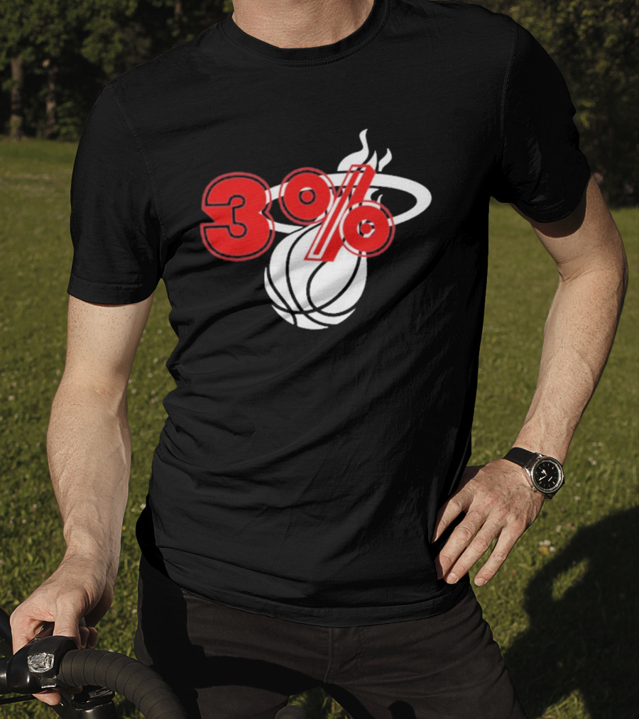 3% Heat Culture Miami Basketball T-Shirt