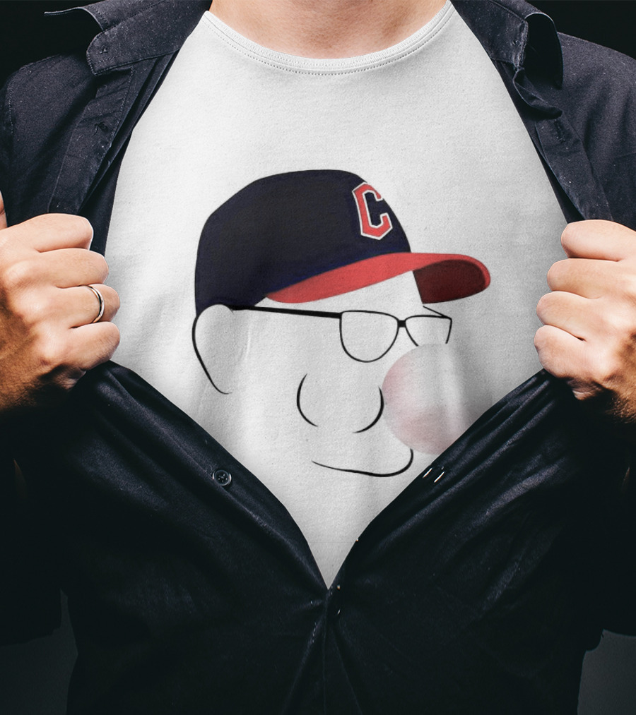 Cleveland Guardians Terry Francona Tito Bubblegum Cap T-Shirt