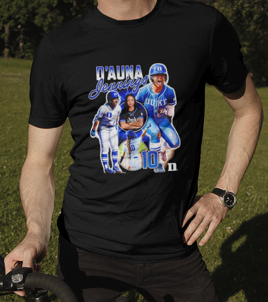D'auna Jennings Duke Softball 10 T-Shirt