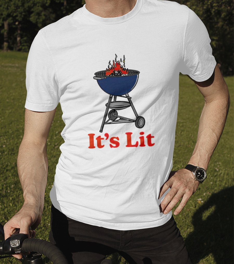 It's Lit Grill Flame Barbecue T-Shirt