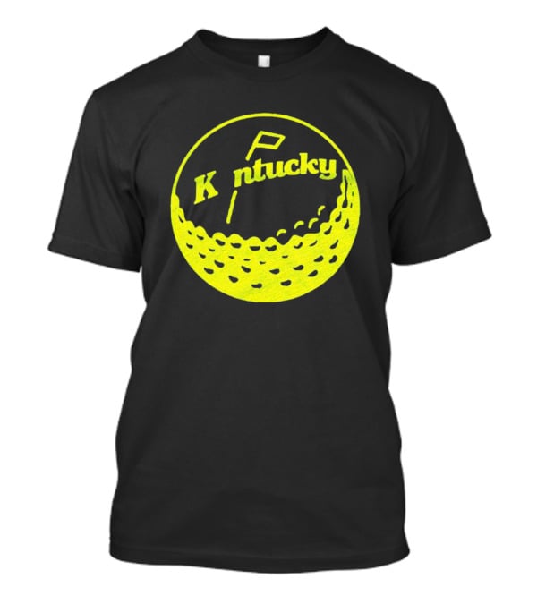 Kentucky Golf Ball Logo With Retro T-Shirt