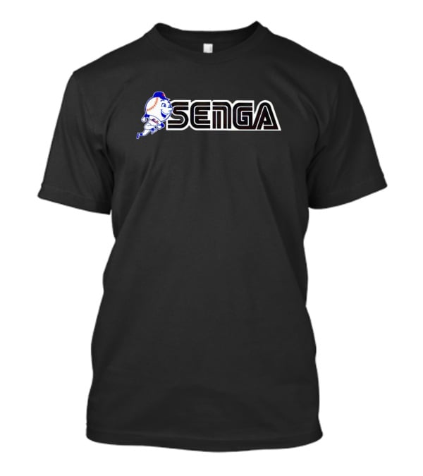 Mets Kodai Senga Mr. Met Baseball Character T-Shirt