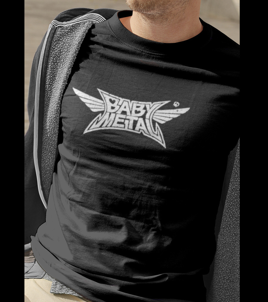 Emp Uk Baby Metal Logo Wings T-Shirt