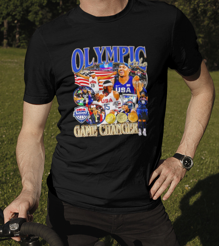 OLYMPIC Melo USA Basketball 15 Game Changer T-Shirt