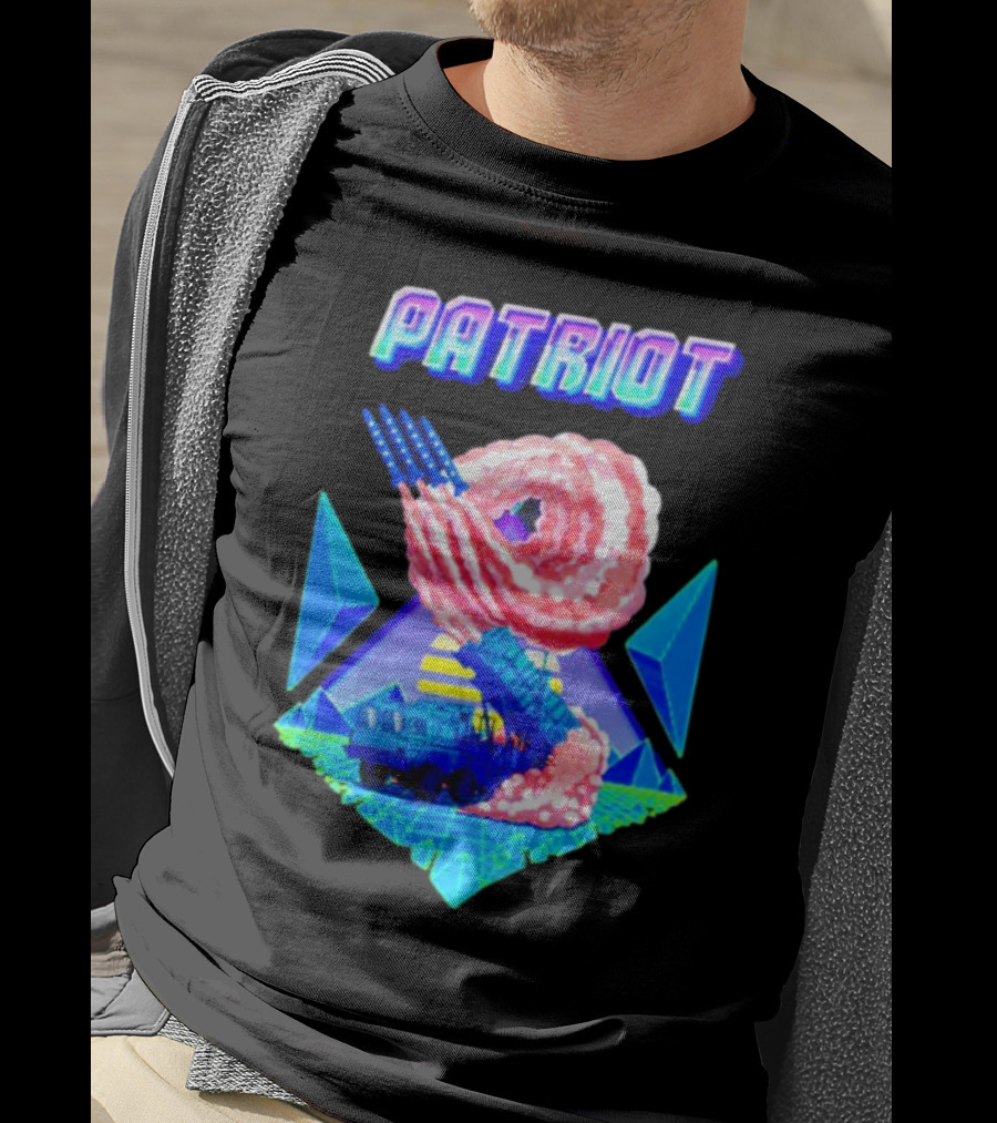 Patriot Retro Futuristic Missile Launcher T-Shirt