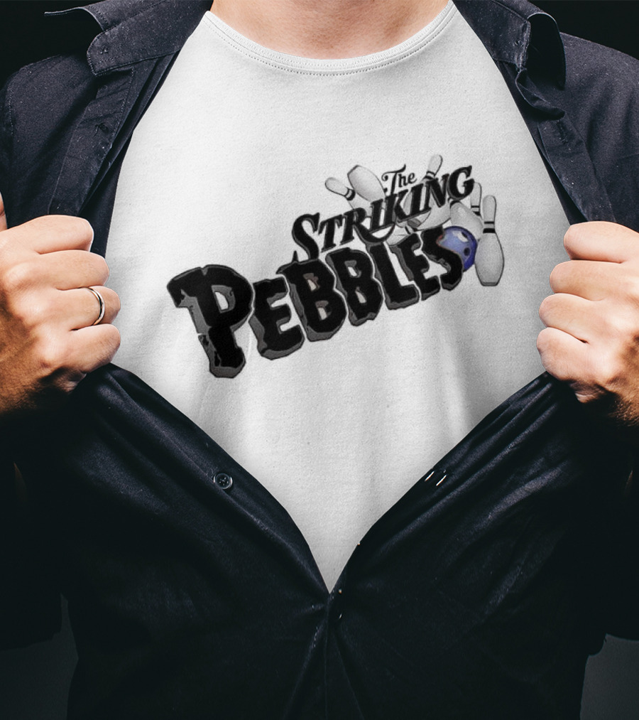 The Striking Pebbles Bowling Pins And Ball T-Shirt