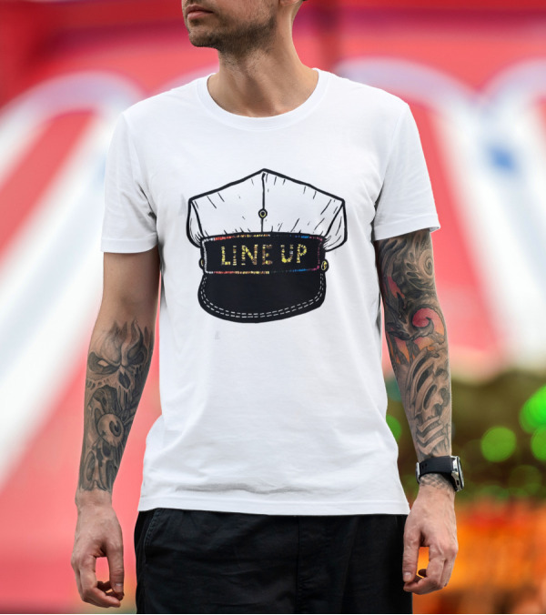 Premium T-Shirt: Captain Cap Line Up Sailor Hat LGBT T-Shirt Captain Cap Line Up Sailor Hat LGBT T-Shirt