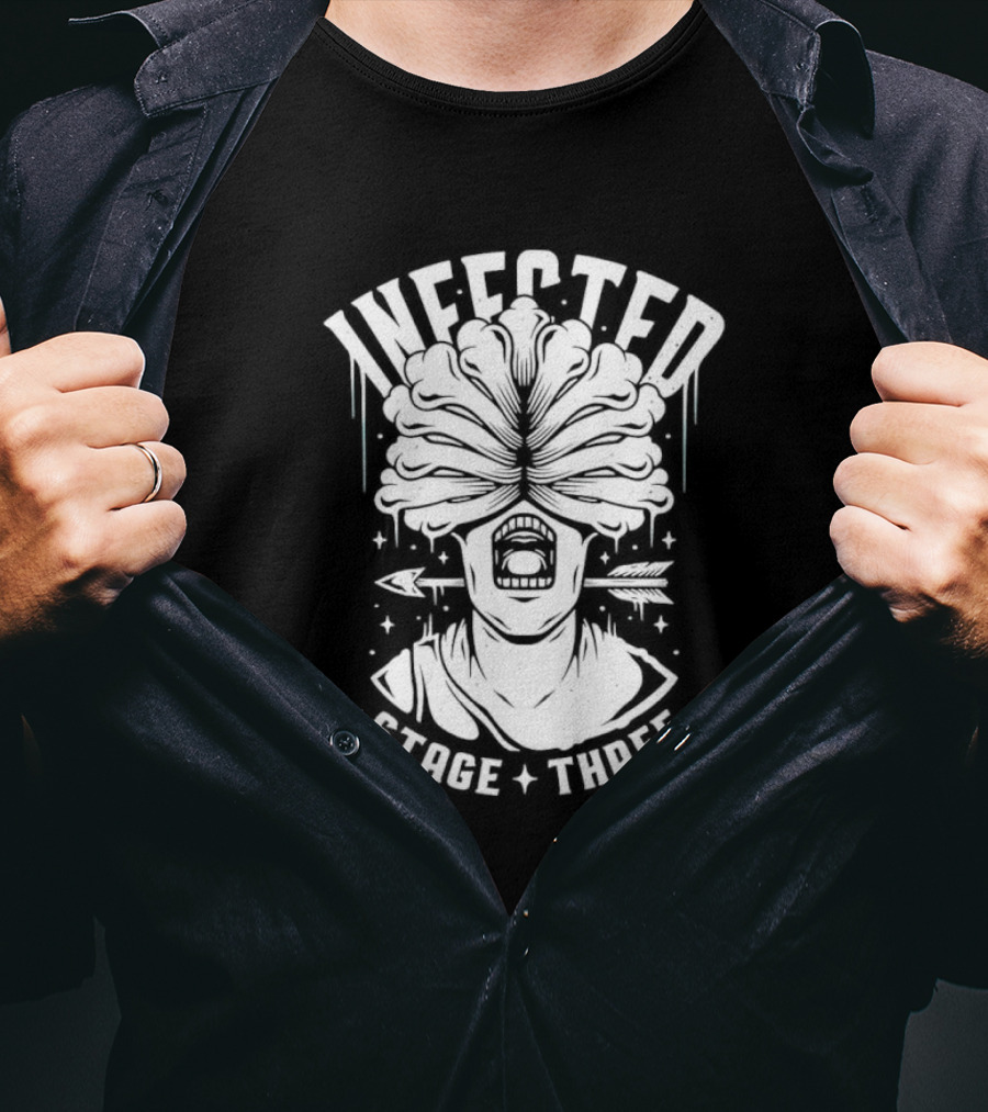 Infected Stage Three Arrow Monster Transformation T-Shirt